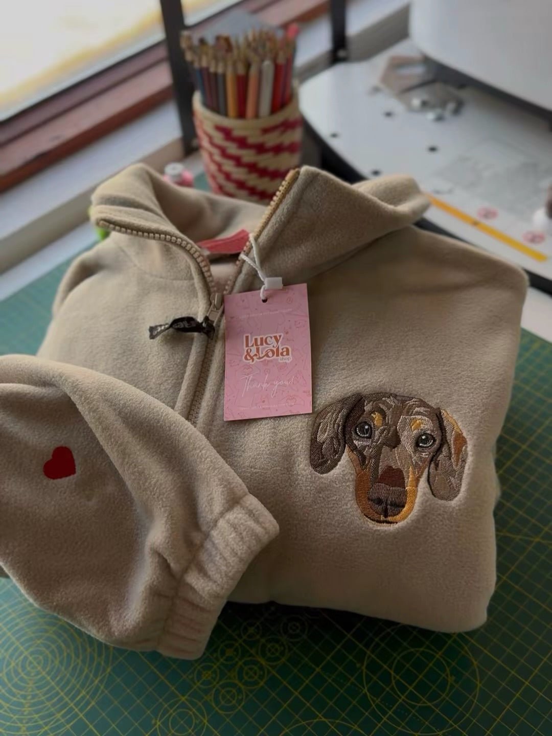 Best Photo for Embroidered Pet Portrait: Lucy & Lola Guide - Lucy and Lola Shop