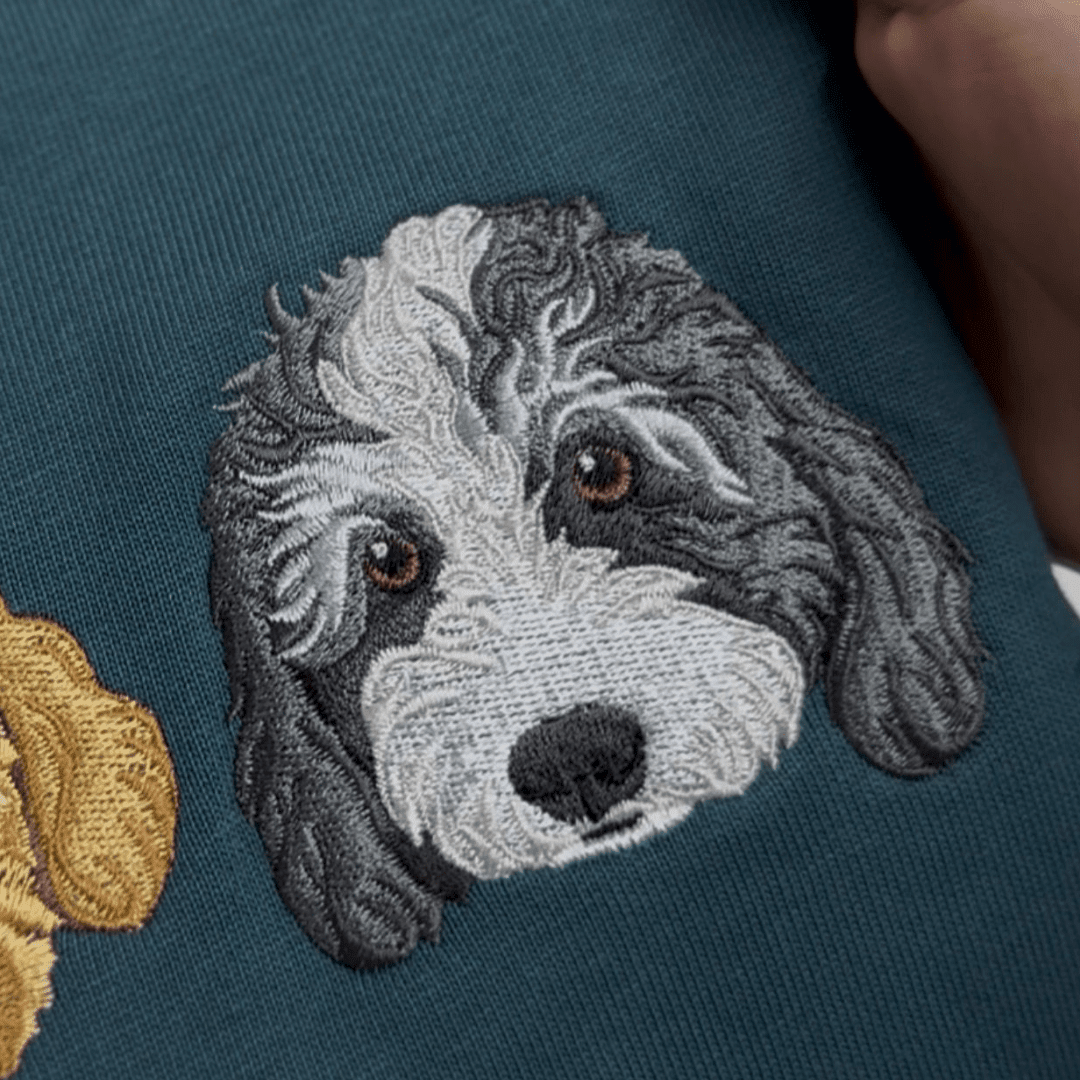 Embroidered vs Printed Pet Portraits: Which Should You Buy? - Lucy and Lola Shop