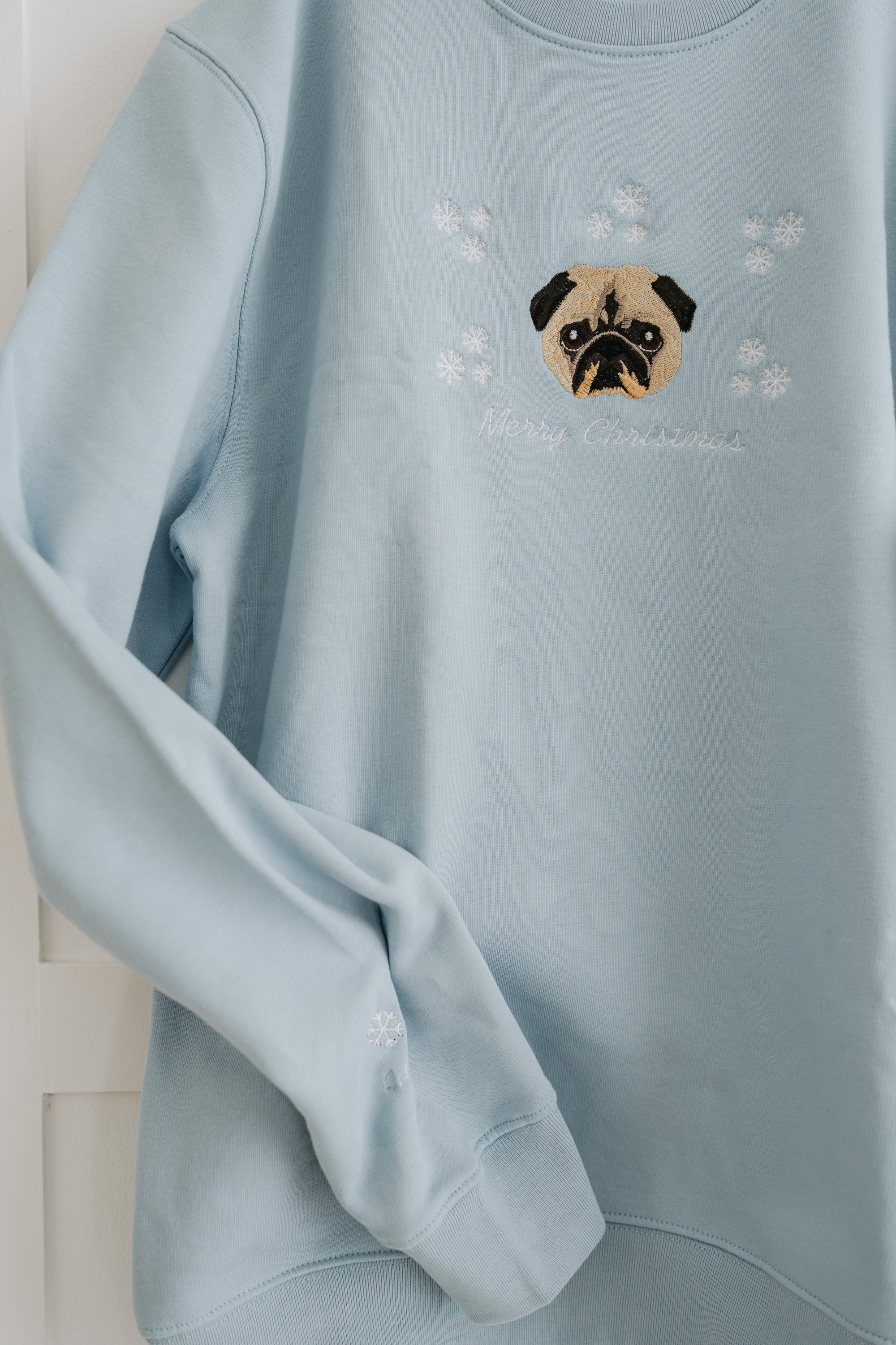 Light up sales pug christmas sweater