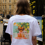 Aperol Cat Graphic T-Shirt