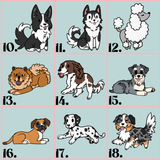 Embroidered Patch Dog Breed Cap