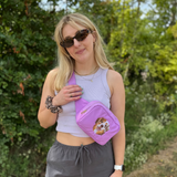 Embroidered Pet Portrait Bum Bag Cross Body Bag