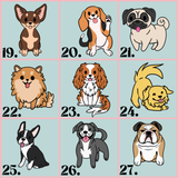 Embroidered Patch Dog Breed Cap