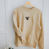 Embroidered Pet Portrait Organic Sweatshirts – 50% Off