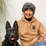 Embroidered Pet Portrait Organic Hoodies – 50% Off