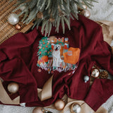 New: Printed Pet Portrait Organic Christmas Jumper!