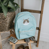 Embroidered Pet Portrait Backpack