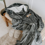 Embroidered Pet Portrait Dressing Gown