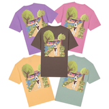 Custom Pet Portrait Printed Canal T-shirt