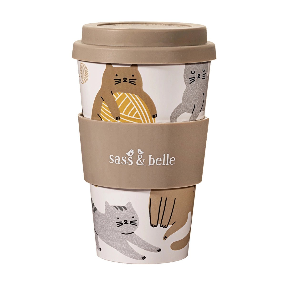Cat Travel Coffee Cup - Lucy and Lola Shop