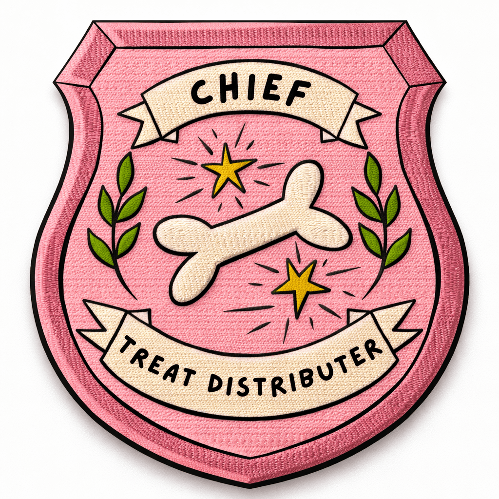 Chief Treat Distributor Embroidered Patch Iron On/Sew On - Lucy and Lola Shop