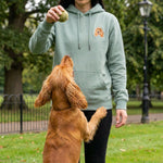 Custom Embroidered Pet Portrait Hoodie Sweatshirt - Lucy and Lola Shop