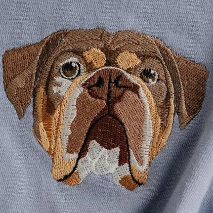 Embroidered version