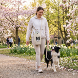 Embroidered Custom Dog Walking Bottle Bag Bag - Lucy and Lola Shop