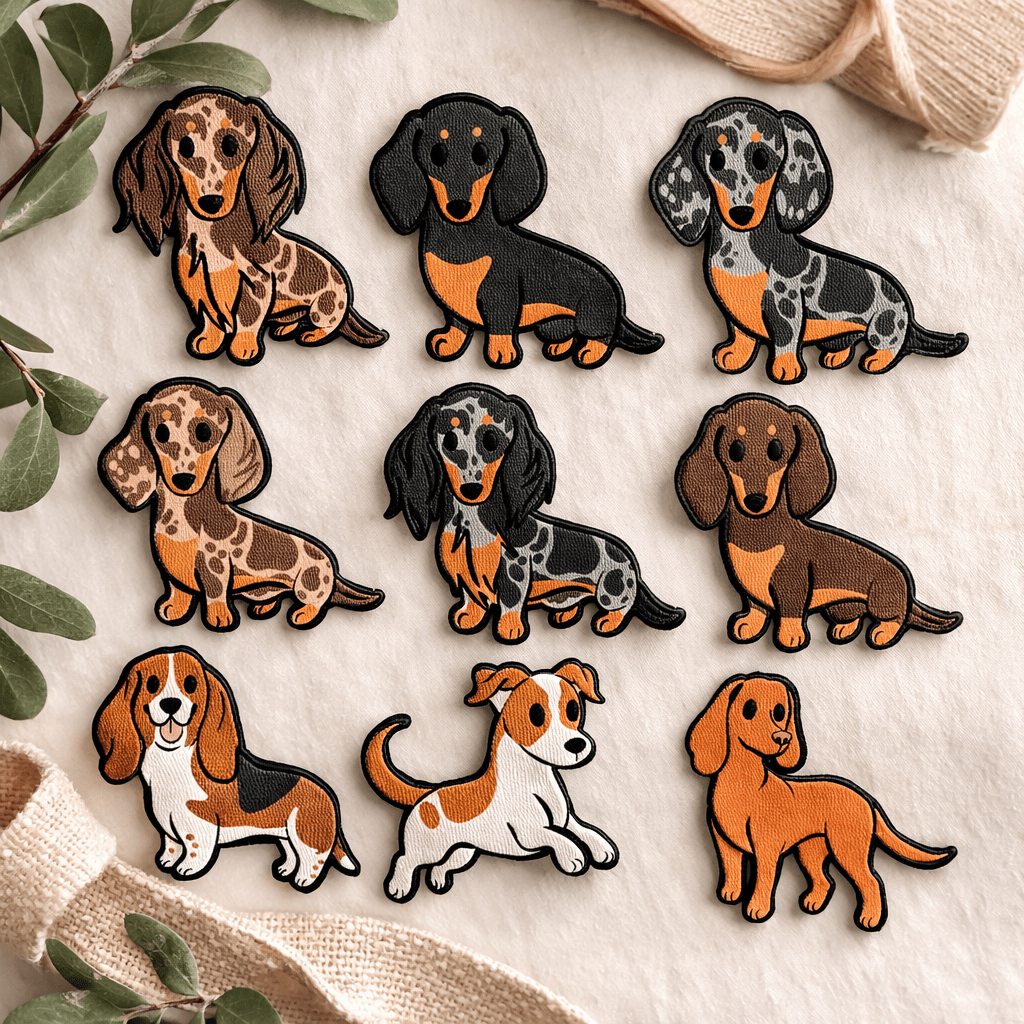 Embroidered Dog Breed Patch - Lucy and Lola Shop