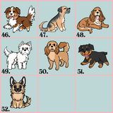 Embroidered Dog Breed Patch - Lucy and Lola Shop