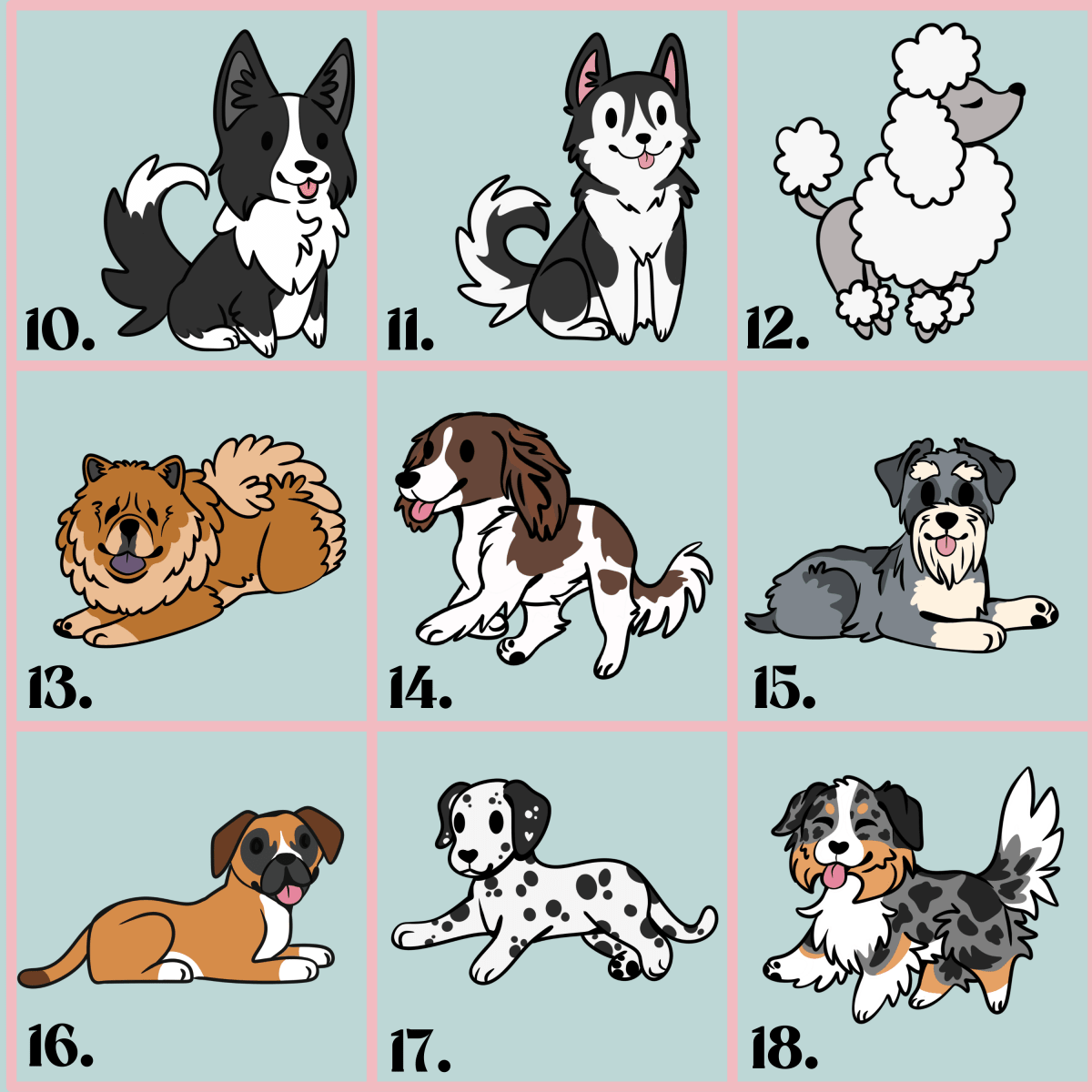 Embroidered Dog Breed Patch - Lucy and Lola Shop