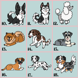 Embroidered Dog Breed Patch - Lucy and Lola Shop