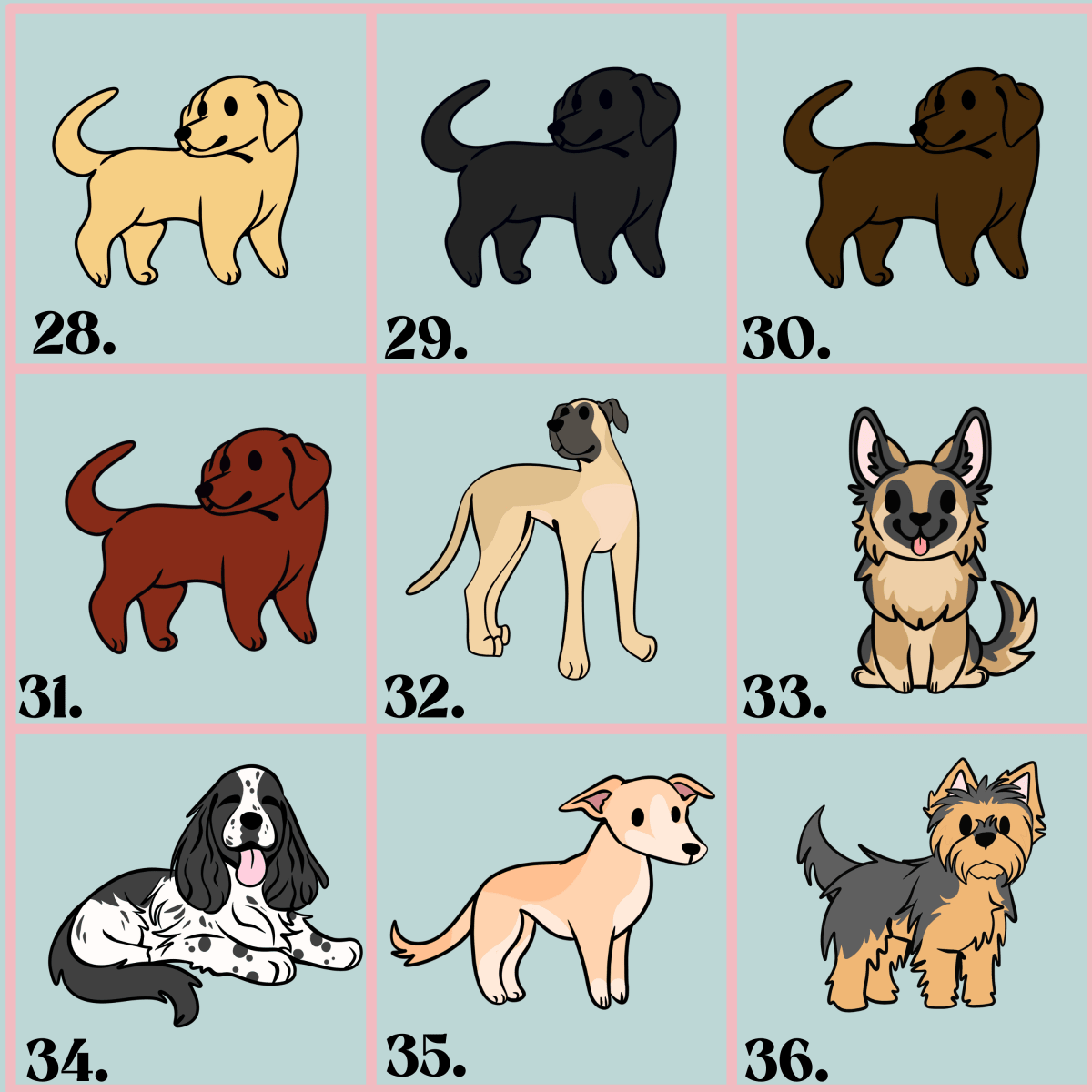 Embroidered Dog Breed Patch - Lucy and Lola Shop