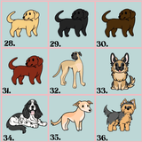 Embroidered Dog Breed Patch - Lucy and Lola Shop