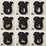 Embroidered Dog Breed Patch Dog Walking Bag - Lucy and Lola Shop
