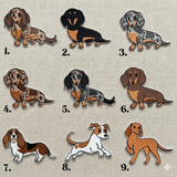 Embroidered Dog Breed Patch Dog Walking Bag - Lucy and Lola Shop