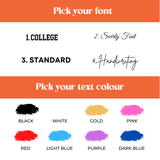 Embroidered Outline Pet Portrait Organic Sweatshirt - Lucy and Lola Shop