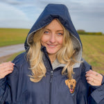 Embroidered Pet Portrait All - Weather Dry Robe - Lucy and Lola Shop