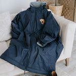 Embroidered Pet Portrait All - Weather Dry Robe - Lucy and Lola Shop