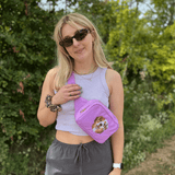 Embroidered Pet Portrait Bum Bag Cross Body Bag - Lucy and Lola Shop