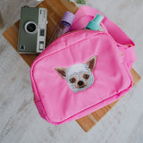 Embroidered Pet Portrait Bum Bag Cross Body Bag - Lucy and Lola Shop