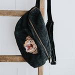 Embroidered Pet Portrait Cord Cross Body Bag - Lucy and Lola Shop