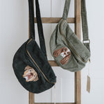 Embroidered Pet Portrait Cord Cross Body Bag - Lucy and Lola Shop