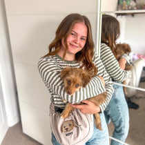Embroidered Pet Portrait Cross Body Bag - Lucy and Lola Shop