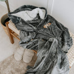 Embroidered Pet Portrait Dressing Gown - Lucy and Lola Shop