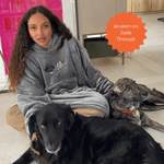 Embroidered Pet Portrait Hooded Blanket - Lucy and Lola Shop