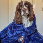 Embroidered Pet Portrait Hooded Blanket - Lucy and Lola Shop