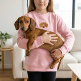 Embroidered Pet Portrait Kid's Organic Sweatshirt - Lucy and Lola Shop