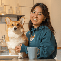 Embroidered Pet Portrait Organic Hoodie Sweatshirt - Lucy and Lola Shop