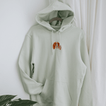 Embroidered Pet Portrait Organic Hoodies – 50% Off - Lucy and Lola Shop