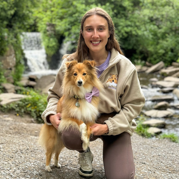 Custom Embroidered Pet Portrait Fleece Full-Zip Jacket