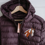 Embroidered Pet Portrait Polar Puffer Full - Zip Jacket - Lucy and Lola Shop