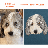 Embroidered Pet Portrait Sweatshirt - Lucy and Lola Shop