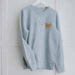Embroidered Pet Portrait Sweatshirt - Lucy and Lola Shop