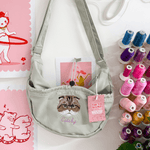 FREE GIFT | Embroidered Pet Portrait Cross Body Bag - Lucy and Lola Shop