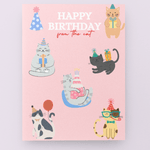 Happy Birthday Card - Cat or Dog Design! - Lucy and Lola Shop