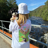 Printed Pet Portrait Scottish Highlands Organic T-Shirt