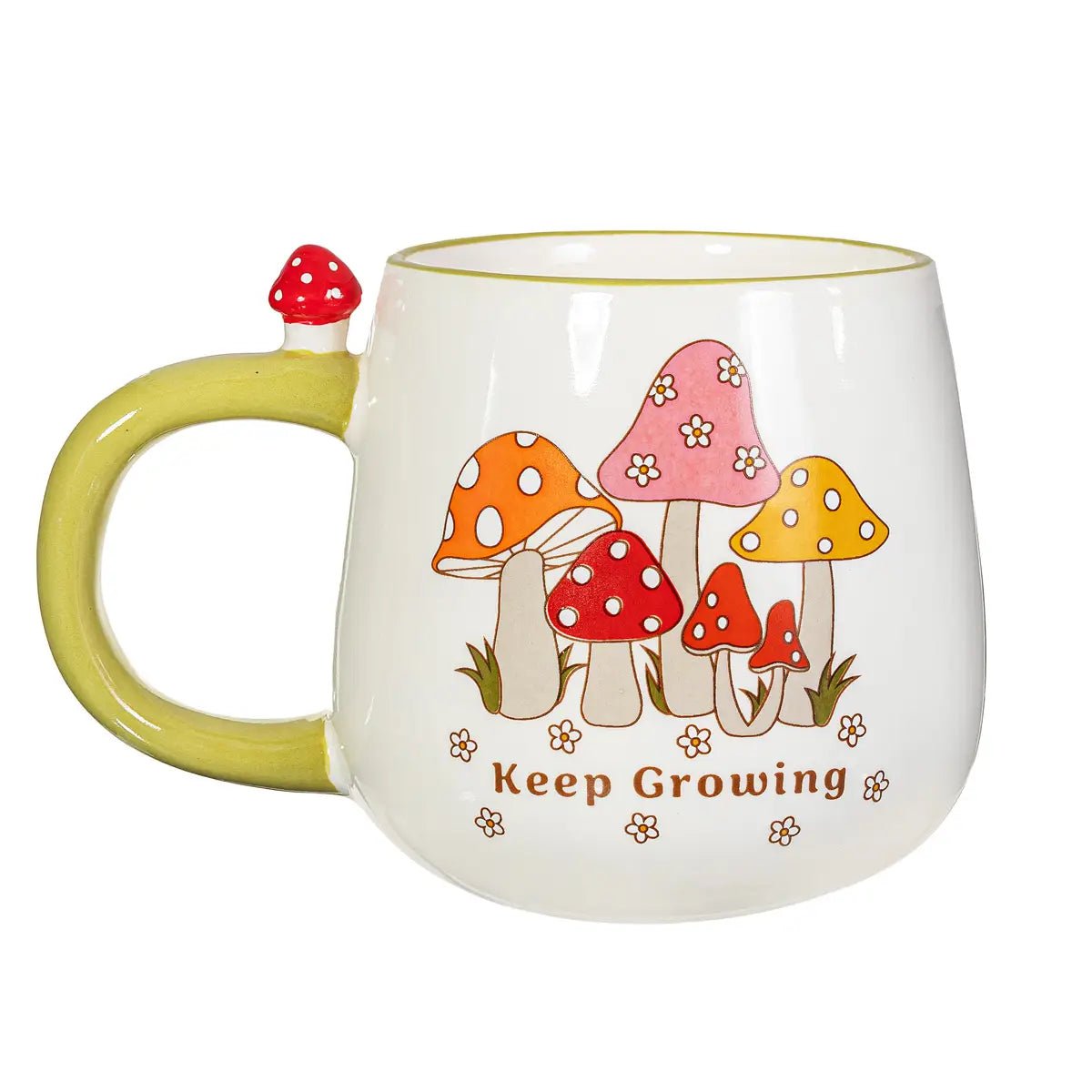 Keep Growing Mushroom Mug - Lucy and Lola Shop