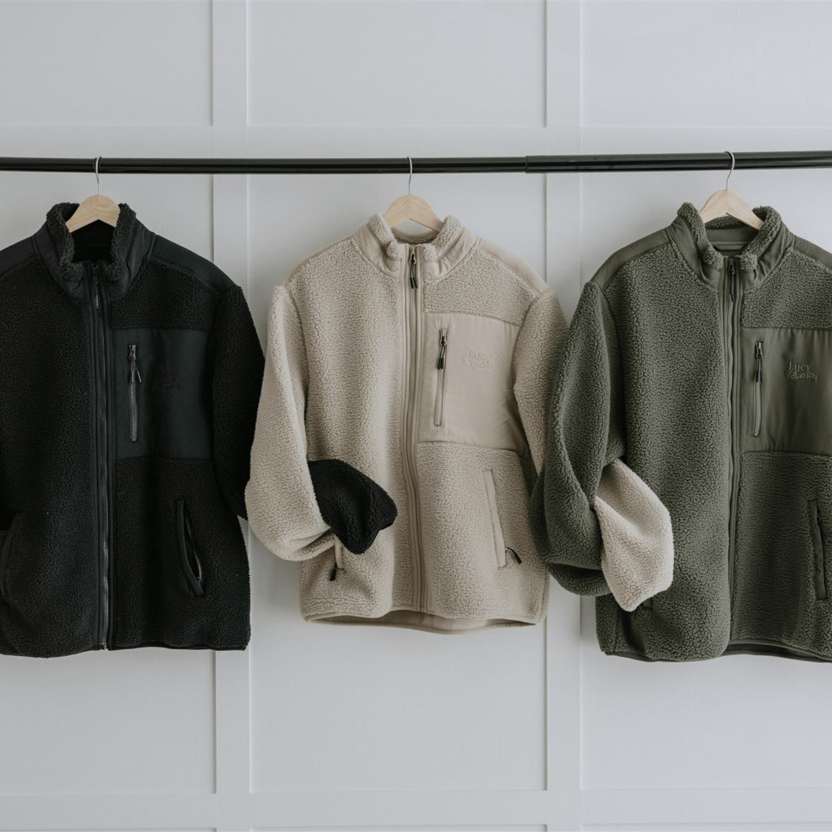 Lucy & Lola Recycled Sherpa Jacket - Lucy and Lola Shop