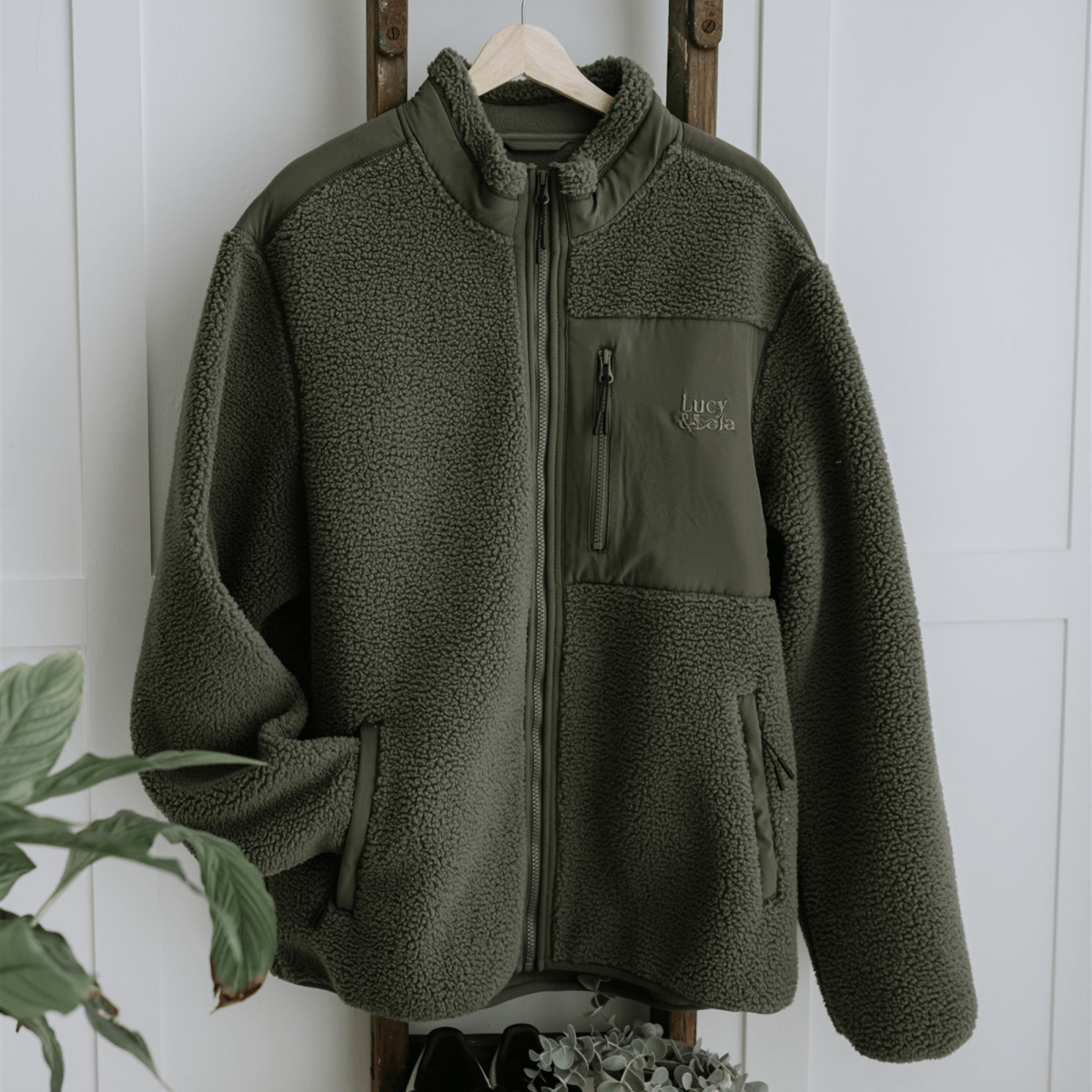 Lucy & Lola Recycled Sherpa Jacket - Lucy and Lola Shop